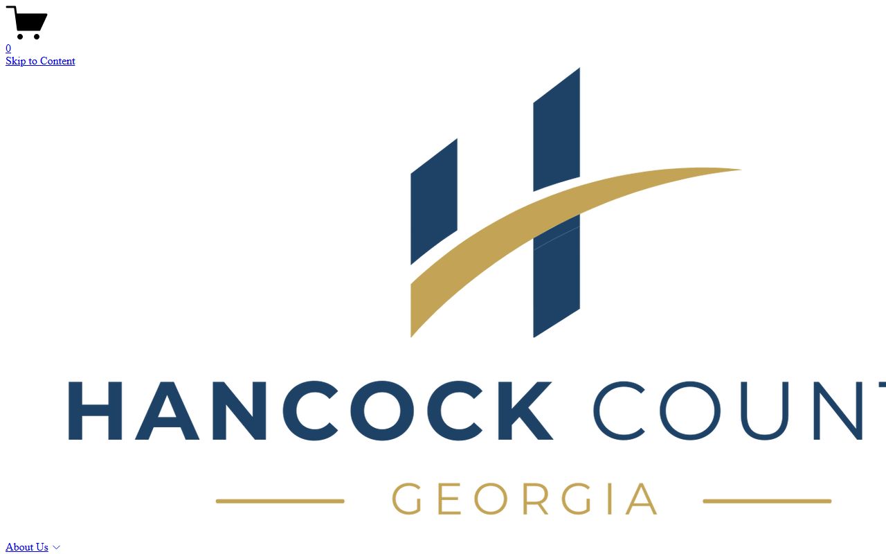 Hancock County Magistrate Court records page