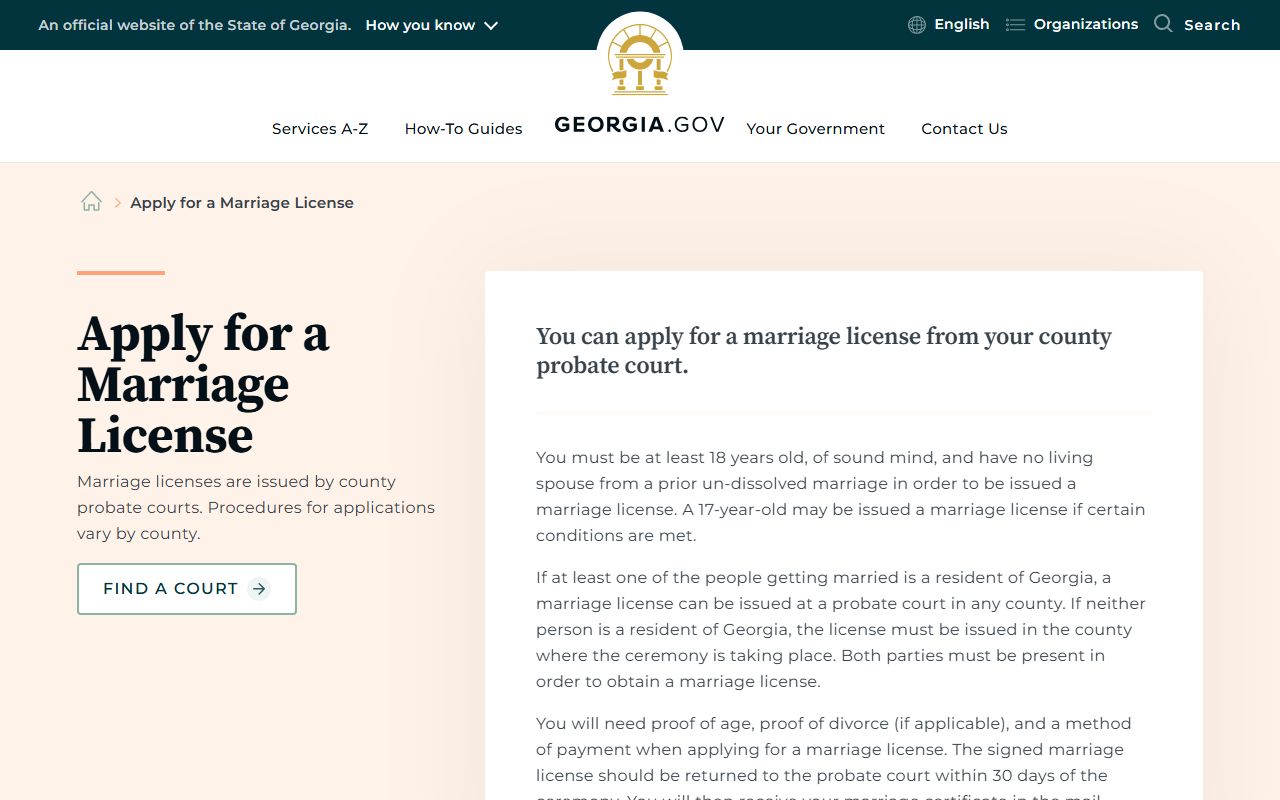 Hancock County Probate Court marriage license records