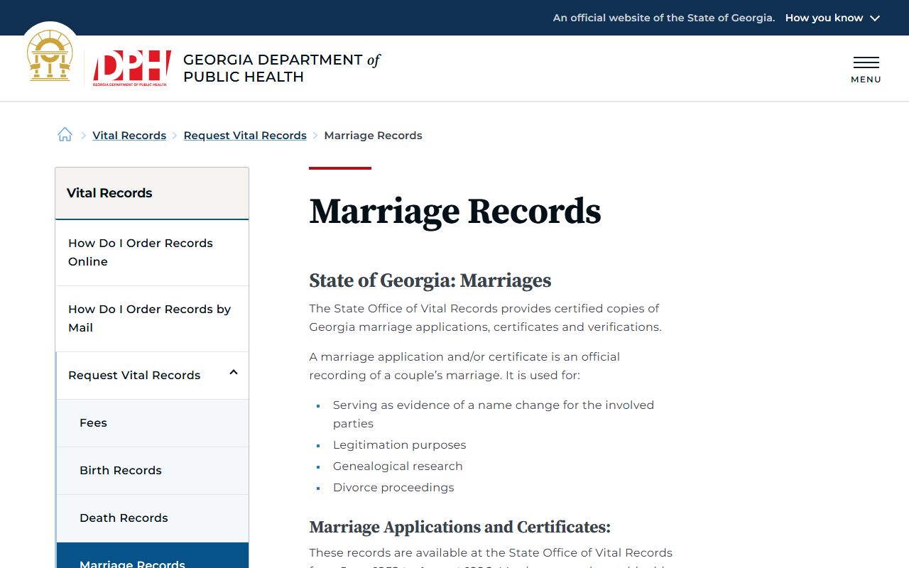 Hancock County probate records marriage request instructions