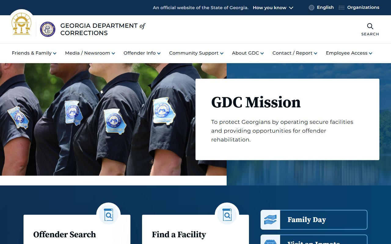 Hancock County inmate records Georgia Department of Corrections homepage